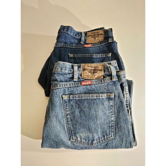 Wrangler Denim - Two Pair of Wrangler Plus Size Jeans